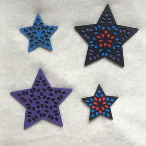 Star Pattern Pony Bead Board
