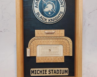 Army/West Point football logo and 3D stadium wall hanging