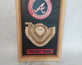Braves 3D stadium wall hanging