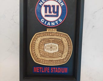 NY Giants 3D stadium wall hanging