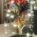 Enchanting Red Rose in LED Glass Dome, Romantic Home-decor and Perfect ...