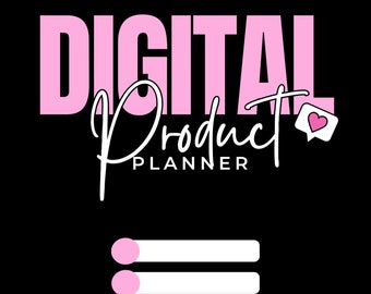 Digital Product Planner | Done For You | MRR