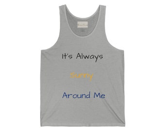 Unisex Jersey Tank, Tank top