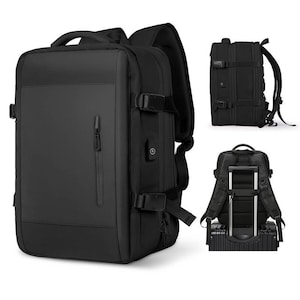 Travel Backpack, Shoulder Bag, Expandable, Business Trip, Short-distance Tourism, Large Capacity Computer Backpack