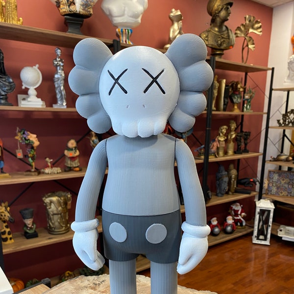 Our Kaws model is with you. Our extremely durable classic kaws model is 42 cm tall.