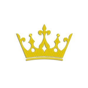 Crown Embroidery designs, kings crown embroidery design. Multiple Sizes and Formats included. INSTANT DOWNLOAD