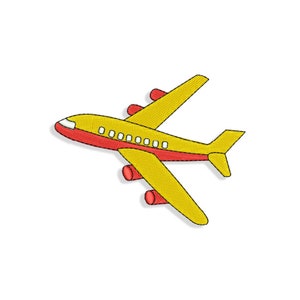 Motifs de broderie d'avion, motif de broderie d'avion. Plusieurs tailles et formats inclus. TÉLÉCHARGEMENT IMMÉDIAT
