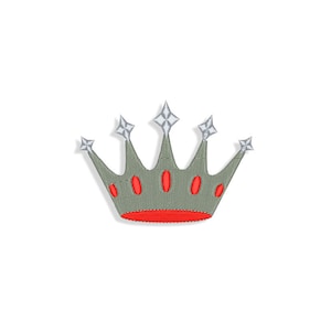 Crown Embroidery designs, kings crown embroidery design. Multiple Sizes and Formats included. INSTANT DOWNLOAD