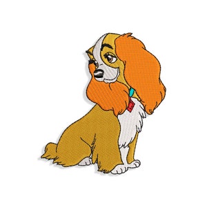 Dog Embroidery designs, dog Lady embroidery design. Multiple Sizes and Formats included. INSTANT DOWNLOAD