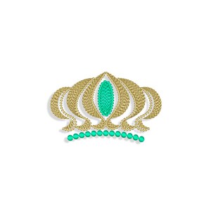 Crown Embroidery designs, kings crown embroidery design. Multiple Sizes and Formats included. INSTANT DOWNLOAD