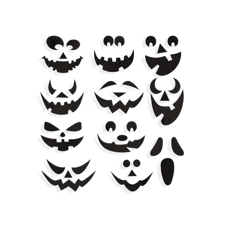 Pumpkin Face Design - Etsy