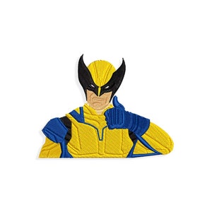 Thumbs up Embroidery designs, wolverine embroidery design. Multiple Sizes and Formats included. INSTANT DOWNLOAD