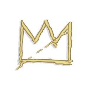 Crown Embroidery designs, kings crown embroidery design. Multiple Sizes and Formats included. INSTANT DOWNLOAD