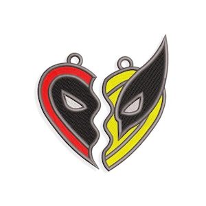 Wolverine Embroidery designs, LFG embroidery design. Multiple Sizes and Formats included. INSTANT DOWNLOAD