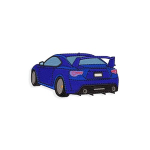 Auto Stickdatei, Stickdatei für Autos. Mehrere Größen und Formate sind enthalten. SOFORTIGER DOWNLOAD