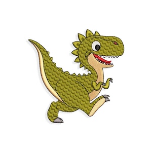 T-rex Dinosaur Embroidery designs, T-rex embroidery design. Multiple Sizes and Formats: pes, jef, dst, sew, dgt, exp, hus, sew, vp3, xxx