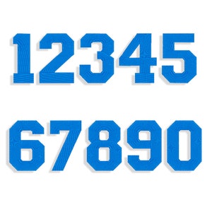 Sport Numbers Embroidery designs, numbers embroidery design. Multiple Sizes and Formats included. INSTANT DOWNLOAD