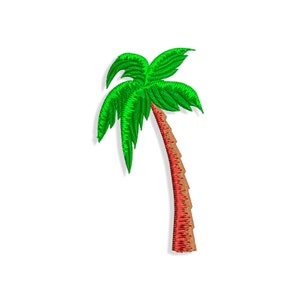 Palm tree Embroidery designs, Palm embroidery design. Multiple Sizes and Formats included. INSTANT DOWNLOAD