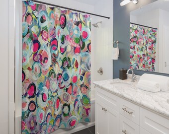 Flower Power Shower Curtains, Bathroom Décor