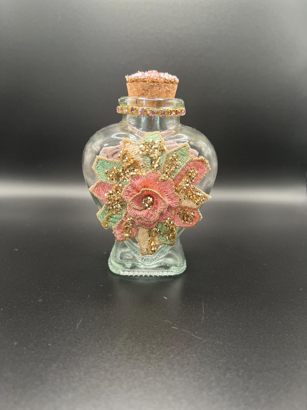 Silver Heart Short - Bottle Green main image 1