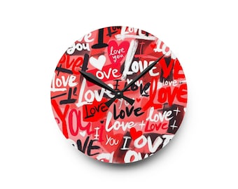 BTS Clock, Acrylic Wall Clock, Bangtan Sonyeondan Clock, Zero O