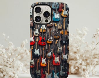 Guitar Phone Case: Rock Music Gift for Musicians