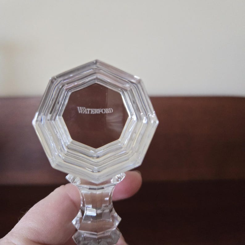 Waterford Crystal Large 8" Gavel Paperweight-Auctioneer-Lawyer-Judge-President image 6