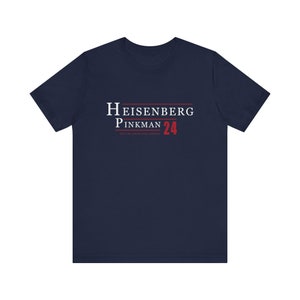 Heisenberg Pinkman T Shirt - 2024 Funny Breaking Bad Shirt - Cotton Tee Express Delivery - Unisex image 2