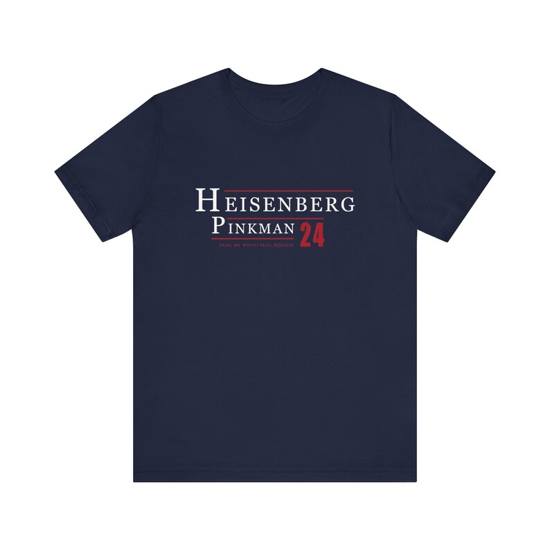 Heisenberg Pinkman T Shirt - 2024 Funny Breaking Bad Shirt - Cotton Tee Express Delivery - Unisex image 2