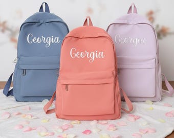 Embroidered Toddler Backpack - Custom Kids Backpack,Personalized Children's Backpack,Back to School,Kids School Bag,Children Gift,School Bag