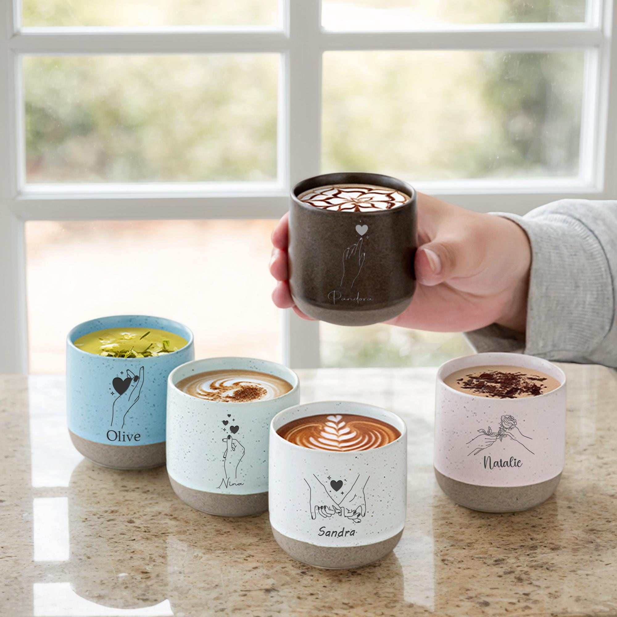 Ceramic Custom Mugs 8oz - Etsy