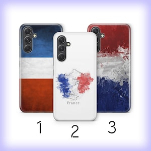 Franse Vlag 1 Telefoon Case Cover Voor Samsung A13 A14 A15 A16 A25 A26 A33 A34 A35 A36 A53 A54 A55 A56 A72 A73 + Meer Modellen Vlag Van Frankrijk