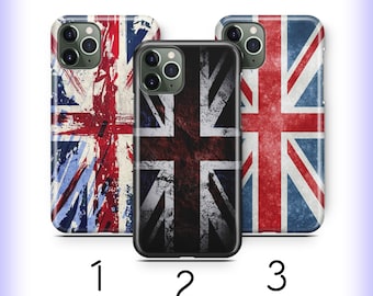 UK Flag 2 Phone Case For Apple iPhone 11 12 13 14 15 16 e 17 Air PRO Plus Mini Max United Kingdom England Union Jack British Union Flag