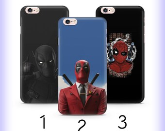 Deadpool 7 Phone Case Cover For Apple iPhone 5 SE 2020 2022 6 7 8 X Xs XR MaX PLuS Model USA American Superhero Super Hero Avengers Reynolds