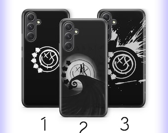 Funda para teléfono Blink182 2 para Samsung A14, A15, A16, A17, A25, A26, A33, A34, A35, A36, A53, A54, A55, A56, A72, A73 y más modelos de American Rock Band