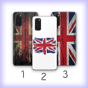 UK Flag 1 Phone Case Cover For MANY VARIOUS Samsung Galaxy Models United Kingdom England The Union Jack British Union Flag