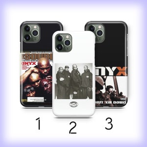 Onyx 6 Phone Case For Apple iPhone 11 12 13 14 15 16 e 17 Air PRO Plus Mini Max American Hardcore Rap Hip Hop Group Band Union Oldschool