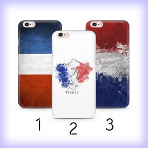 Franse Vlag 1 Telefoon Case Cover Voor Apple iPhone 5 SE 2020 2022 6 7 8 X Xs XR MaX PLus Modellen Vlag Van Frankrijk Coque Téléphone Drapeau Français