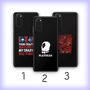 Deadpool 5 Phone Case Cover For Samsung Galaxy S20 S21 S22 S23 S24 FE S25 Plus Ultra Models USA American Superhero Super Hero Avengers