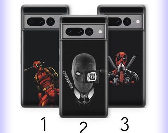 Deadpool 6 Phone Case Cover For Google Pixel 6 6A 7 7A 8 8A 9 9A 10 Pro XL USA American Superhero Super Hero Avengers Ryan Reynolds