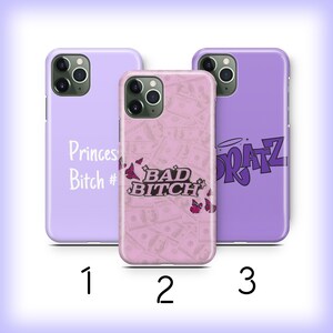 Bad Bitch 9 Phone Case Cover For Apple iPhone 11 12 13 14 15 16 PRO PLuS MiNI MAX Model Bad Girl Princess Queen Super Girl Girl Power Women