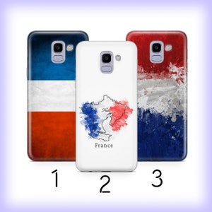 Franse Vlag 1 Telefoon Case Cover Voor Samsung Galaxy A3 A5 A6 A7 A8 J3 J5 J6 J7 Modellen Vlag Van Frankrijk Coque De Téléphone Drapeau Français