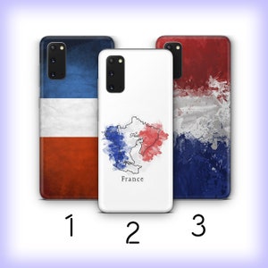 French Flag 1 Phone Case Cover For MANY VARIOUS Samsung Galaxy Models Flag Of France Coque De Téléphone Drapeau Français