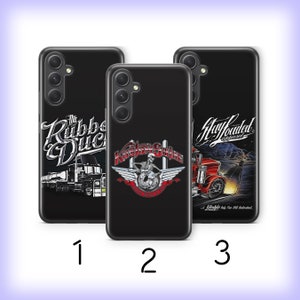American Truck 9 Phone Case Cover For Samsung A13 A14 A15 A16 A25 A26 A33 A34 A35 A36 A53 A54 A55 A56 A72 A73 + More Models USA Trucker