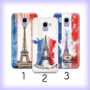 Franse Vlag 2 Telefoon Case Cover Voor Samsung Galaxy A3 A5 A6 A7 A8 J3 J5 J6 J7 Modellen Vlag Van Frankrijk Coque De Téléphone Drapeau Français