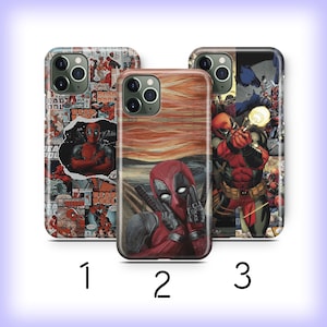 Deadpool 9 Phone Case For Apple iPhone 11 12 13 14 15 16 e 17 Air PRO Plus Mini Max American Superhero Super Hero Avengers Ryan Reynolds