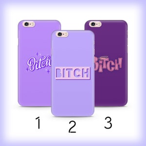 Bad Bitch 2 Phone Case Cover For Apple iPhone 5 SE 2020 2022 6 7 8 X Xs XR MaX PLuS Models Bad Girl Princess Queen Super Girl Power Women