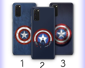 Captain America 4 Phone Case Cover For Samsung Galaxy S20 S21 S22 S23 S24 S25 FE Plus Ultra Edge USA American Superhero Super Hero Avengers