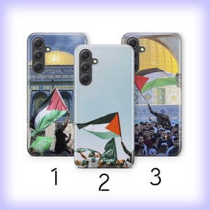 Palästina Flagge 1 Telefon Fall Abdeckung für Samsung A13 A14 A15 A16 A25 A26 A33 A34 A35 A36 A53 A54 A55 A56 A72 A73 + weitere Modelle Palästinensische Flagge