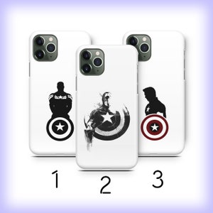 Captain America 2 Phone Case Cover For Apple iPhone 11 12 13 14 15 16 PRO PLuS MiNI MAX Models USA American Superhero Super Hero Avengers